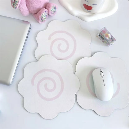 Tapis de souris en cuir