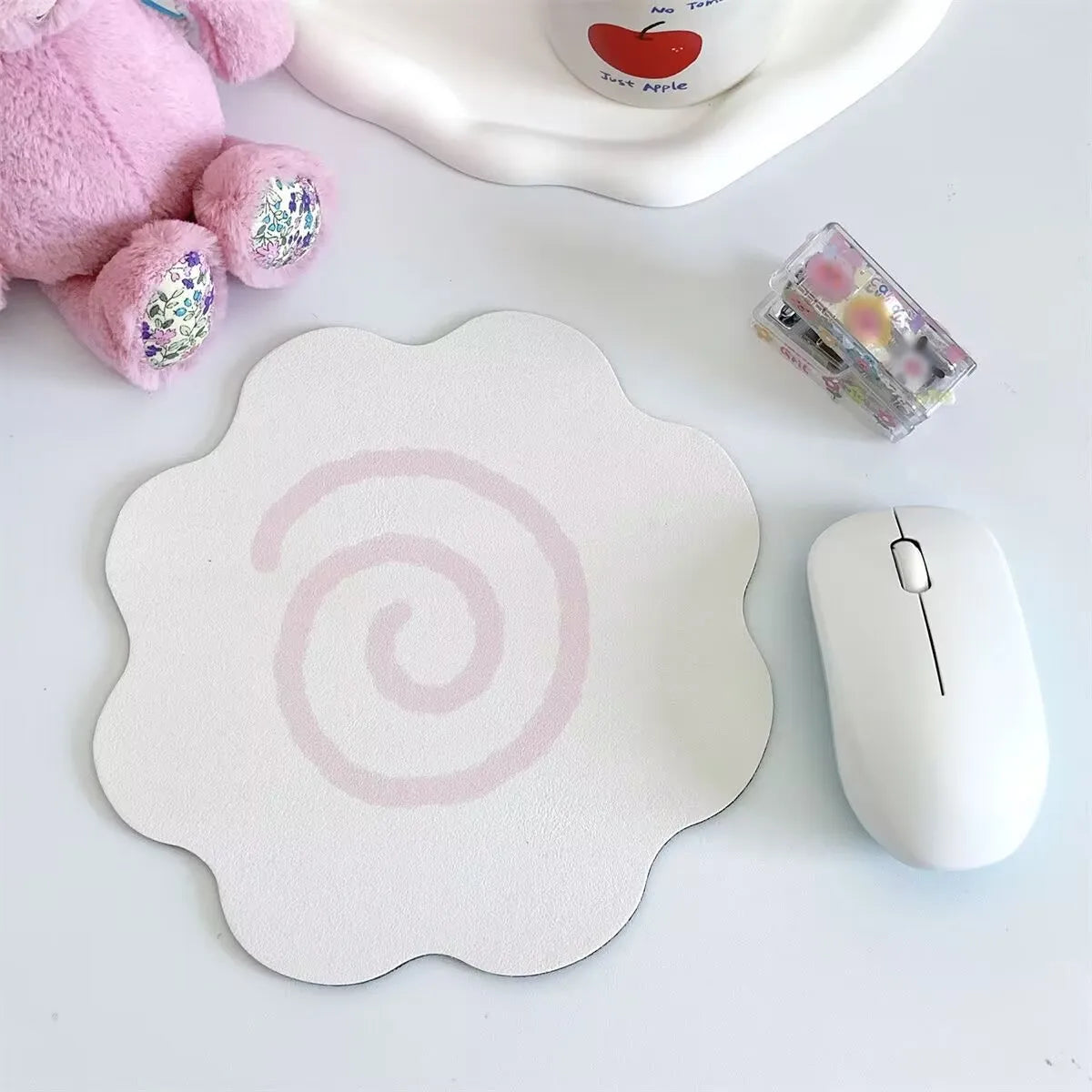 Tapis de souris en cuir